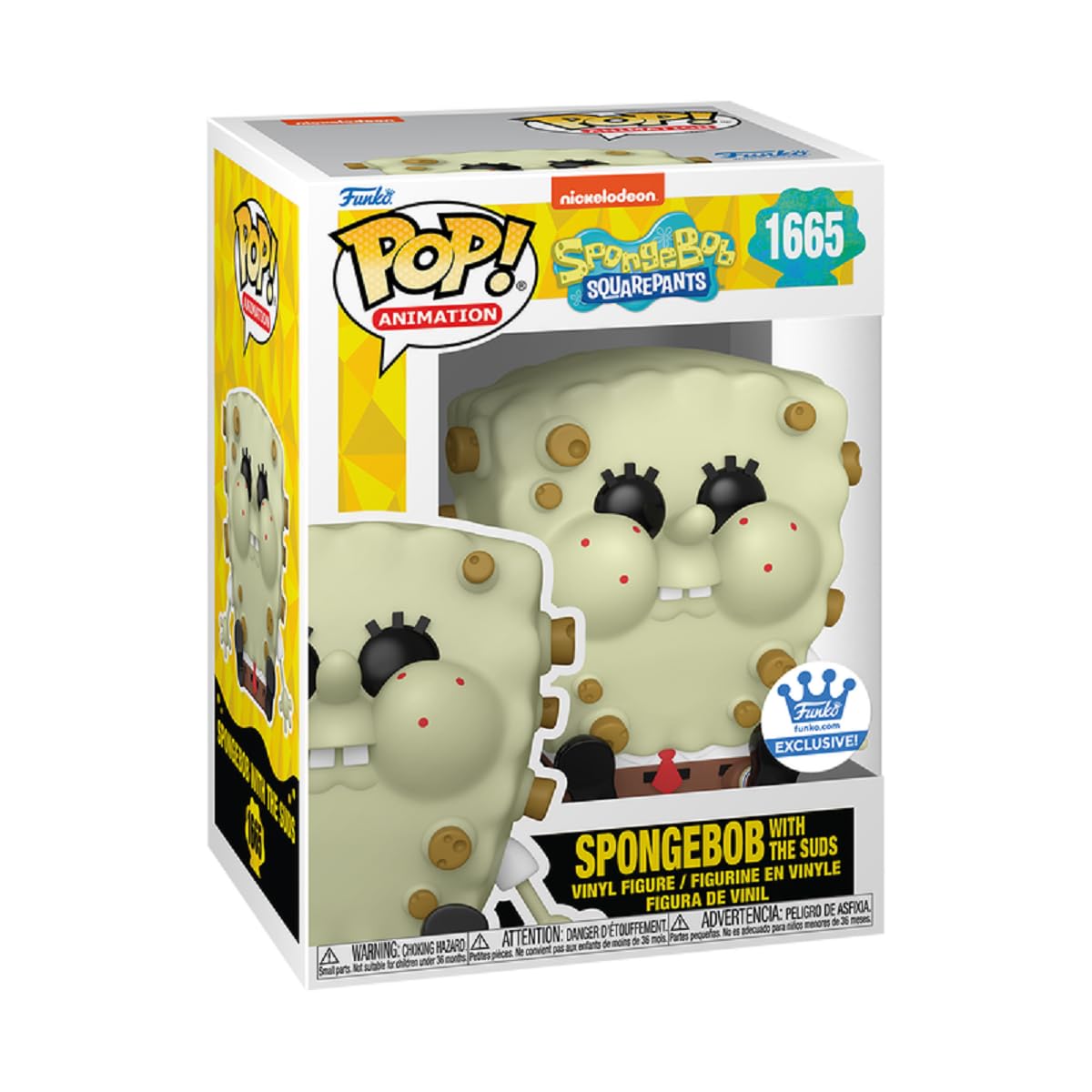 Pop! Animation: Nickelodeon's SpongeBob Squarepants - SpongeBob with the Suds (Funko Shop limited availability)