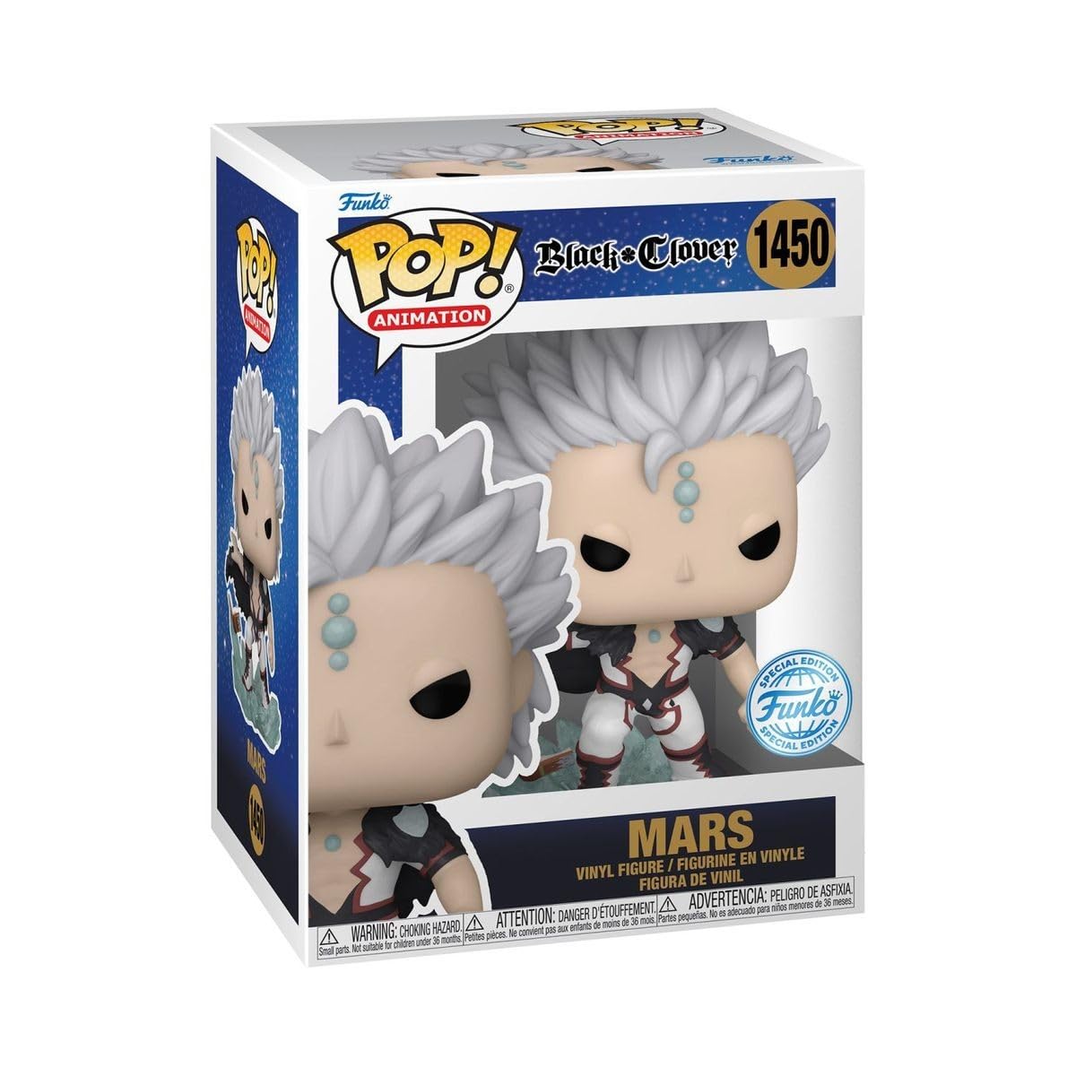 Funko Pop! Vinyl: Black Clover - Mars - GameStop (GS) (limited availability) #1450