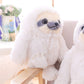 Winsterch Plush Sloth Stuffed Animal Toy, Ivory, 15.7 Inches, Cotton, Perfect Gift for Kids
