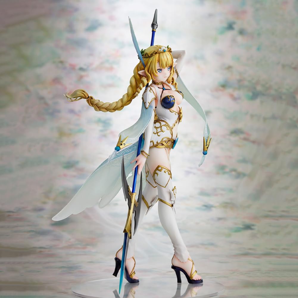 Lunk Original Painting Beauty Series Elf Statue, 9.4'' 3Rd Villager Lincia Action Figure Model Pvc Anime Statue Collection Gift