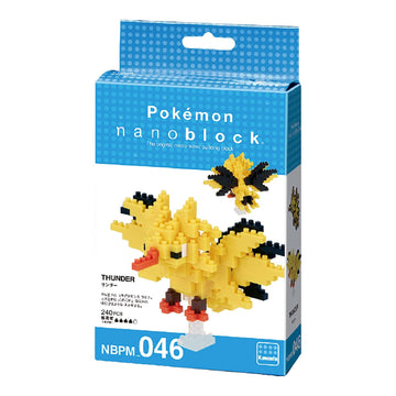 Nanoblock - Pokémon - Zapdos, Pokémon Series Building Kit