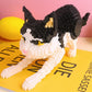 Uvini Micro Blocks Cat Building Set  mature-themed Building Set  Cat Model Toy for Women  Teens or mature-themed 1390 Pieces