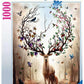 Ravensburger 1000 Piece Jigsaw Puzzle - Fantasy Magical Deer, Multicoloured, Cardboard, Model 15018 for Adults & Kids 12+