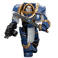 JOYTOY Warhammer 30K Action Figure - Ultramarines Cataphractii Terminator Squad Sergeant, Model JT6953, PVC, Power Sword
