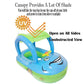 Baby Pool Float With Canopy Summer Steering Wheel Sunshade Swim Ring Car Inflatable Toys Infants Float Seat Boat For Kids Toddlers (Color Blue)