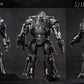 Ovonni 9 Inch Led Iron Monger Toy,Exquisite Painting 20 Joints Movable Collectible Action Figure,Light With Chest And Eyes