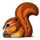 Eugy Chipmunk 3D Puzzle, 24 Piece Eco-Friendly Educational Toy Puzzles For Boys, Girls & Kids Ages 6+
