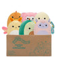 Squishmallows Original Mystery Box 5-Inch Plush 6 Pack Styles Will Vary In Surprise Box That Includes Six 5'' Plush