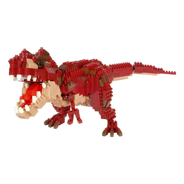 Nanoblock - Dinosaurs - Dinosaur Deluxe Edition Tyrannosaurus Rex, Advanced Hobby Series Building Kit