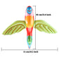 meekoo Inflatable Flying Parrot Inflatable Parrot Decorations for Tropical Party Gift Luau Decoration (4 Pcs)