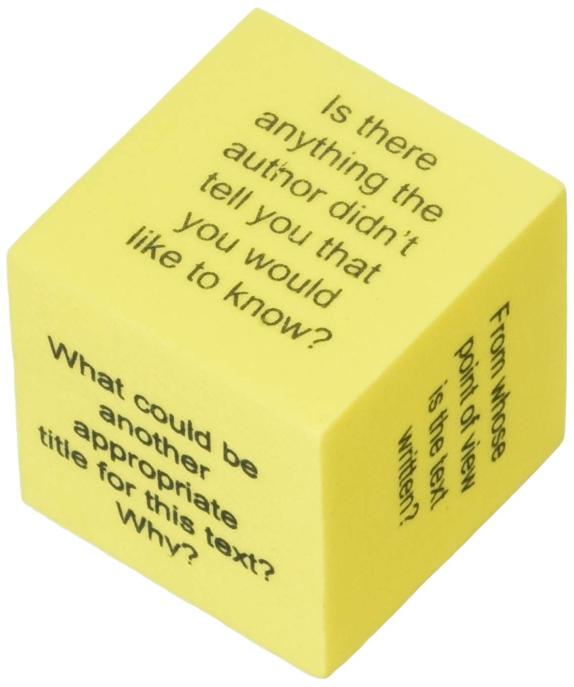 Teacher Created Resources Foam Nonfiction Comprehension Cubes