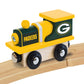 Masterpieces Wood Train Engine - Nfl Green Bay Packers - Officially Licensed Toddler & Kids Toy