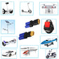 4pcs XT60 to EC5 Male Female Adapter, XT60 to Male Female EC5 Connector Adapter No Wires RC LiPo Battery Connectors