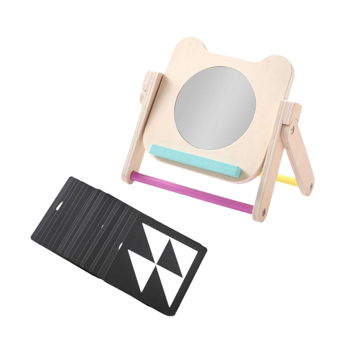 Calandis Montessori Cognition Gift Infant Time Mirror Toy For Girls And Boys Kids Baby | Developmental Baby Toys | Toys For Baby
