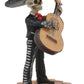 Ebros Traditional Charro Outfit Black Mariachi Band Musical Instrument Player Skeleton Figurine Day Of The Dead Folk Musician Dias De Los Muertos Collectible (Bassist Bass Player)