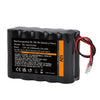 Tectra 12V RC Battery with Bare Leads, 2200mAh High Capacity Ni-MH 10 Cells Rechargeable Battery Pack for RC Car, RC Boat, RC Ro