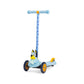 Bluey 3D Self Balancing Scooter For Kids, 3 Wheeled Scooter With Extra Wide Anti-Slip Deck, Rear Brake, Lean To Steer, Lightweig