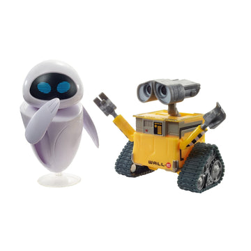 Disney Wall-E And Eve Character Action Figures Wall-E Movie Toys, Highly Posable For Authentic Storytelling, Collecting, Display