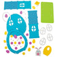 Set of 3 DIY Craft Kits with Easter Bunny & Chick Foam House