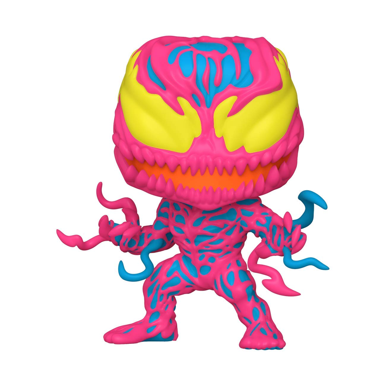 Funko POP! Marvel Carnage Black Light Vinyl Figure - 3.75 inches, Black, Exclusive
