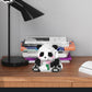 Qishouting Mini Micro Blocks Panda- 487Pcs, Mini Panda Building Toy-Handing Flowers, Panda Building Set For Adults, Micro Blocks