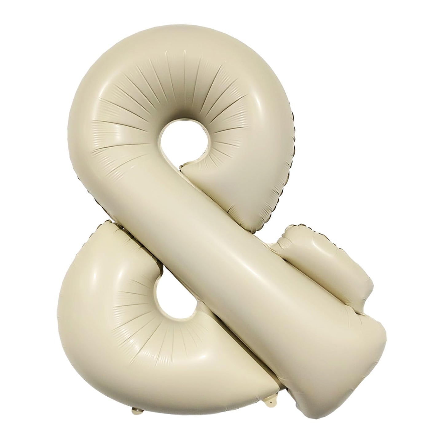 40 Inch Cream & Balloon, Large Symbol Balloons Foil Helium Balloons, Beige Mylar Big & Balloons, Cream Balloon For Birthday Wedd