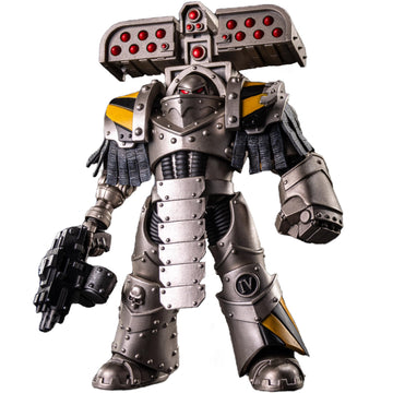 Beerise Joytoy 1/18 Action Figures - Warhammer The Horus Heresy Iron Warriors Tyrant Siege Master Terminator With Rocket Launche