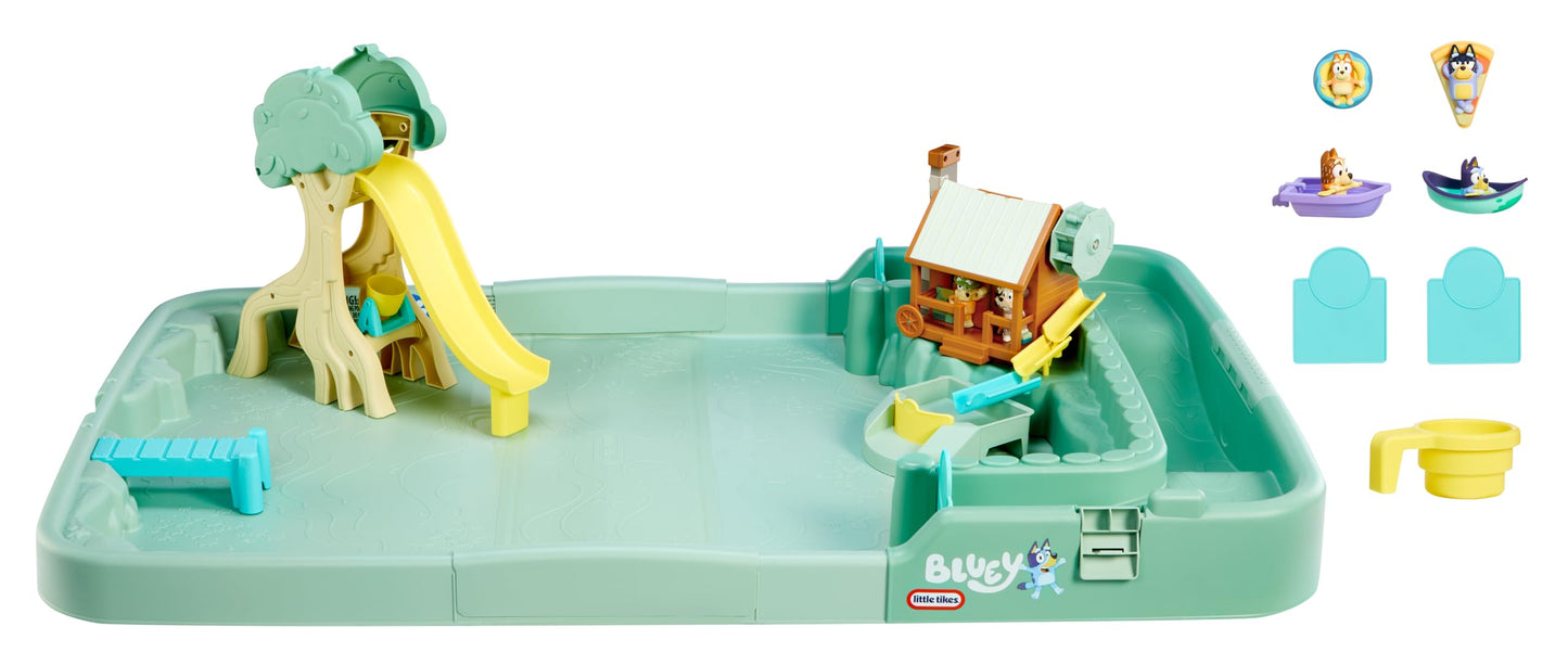 Little Tikes Bluey Bushland Adventure with 6 Accessories, Bluey Active Play, for Boys and Girls Ages 2-4 Years