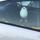 STAR WARS Plush Porg Figure with Suction Cup - Model 58901, White and Brown