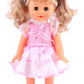 Belinda Fashion Walking Doll 12' Interactive Vinyl Baby Sonic Control Toy Singing Talking Girl Sweet Princess With Blinking Eyes