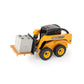 John Deere ERTL Big Farm John Deere Skid Steer Set - 1:16 Scale - Construction Toys Includes Barrels and Cones - Kids Toys Ages