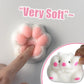 2Set Squishies Hamster & Fuzzy Cat Paw Squishies, Pinch Squishies For Adults Relieve Stress