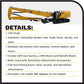 CAT Caterpillar 352 Ultra High Demolition Hydraulic Excavator with Operator and Two Interchangeable Booms High Line Series 1/50