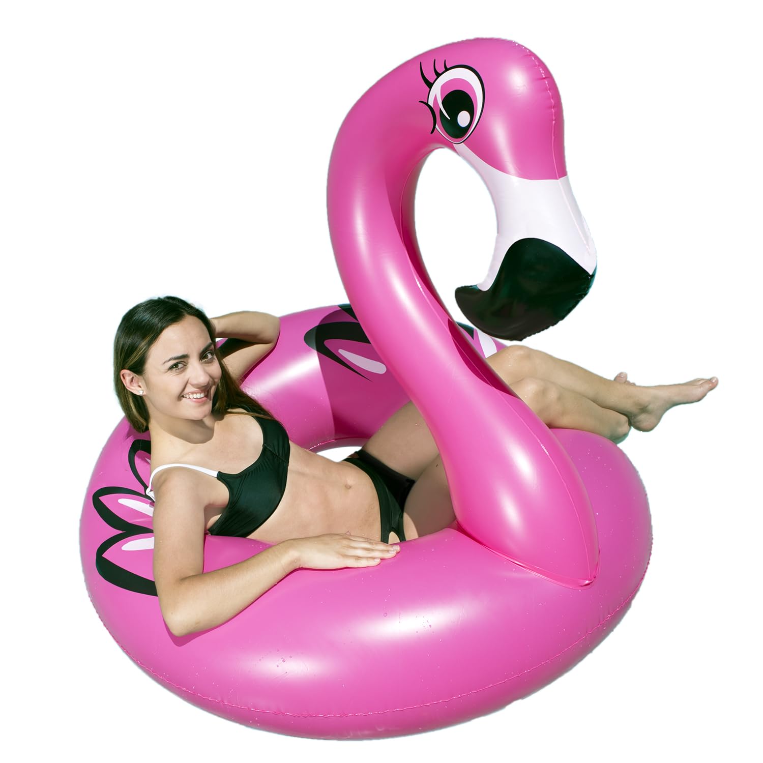 Poolmaster 48-Inch Swimming Pool Tube Float, Flamingo , Pink
