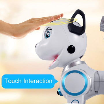 Fisca Remote Control Robotic Dog Rc Interactive Intelligent Walking Dancing Programmable Robot Puppy Toy Electronic Pets With Li