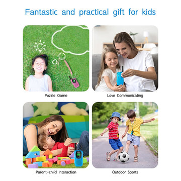 Walkie Talkies For Kids Toys For Boys Girls 4-6, 3 Miles Range Walkie Talkie To Camping, Outdoor 4 Year Old Girl Birthday Gifts For 3 4 5 6 7 Year Old Boy Girl Gifts Age 6-8 (Blue-Green)