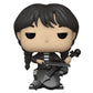 Funko POP Television! Wednesday - Exclusive Black Vinyl Figure with Cello, Model DRM221013