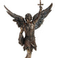 16.5 Inch Archangel - Saint Raguel Cold Cast Bronze Figurine