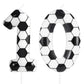 Soccer Birthday Candles 10th Soccer Themed Birthday Party Decorations, Football Birthday Cake Candles for Boys Girls Kids Sport-