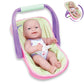 Jc Toys, 14' Lots To Love Babies Doll And Car Seat - 4 Multi-Position Carrier - Posable & Waterproof - Ages 2+