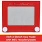 Etch A Sketch, Original Magic Screen, 86% Recycled Plastic, Sustainably-Minded Classic Kids Creativity Toys For Boys & Girls Ages 3+