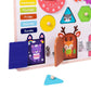 Bnf Busy Board For Toddlers Unlock Toys Fine Motor Skills Toys Giftsbaby | Toys For Baby | Developmental Baby Toys1 Piece Baby B