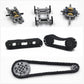 Ttlyhek 1533 Pcs Technical Parts Building Block Accessories Vehicles Gears Cross Axles Wheels Connector Pieces Set Chain Link Pi