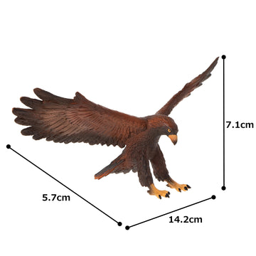 Mojo - Golden Eagle | Hand-Painted Toy Figure | Wildlife Collection | True To Life & Highly Detailed | Designed In Uk