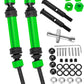 RCMYou Rear Drive Shaft CVD & Front Axles Upgrades Part for 1/10 Slash 2WD/Slash VXL 2WD,Stainless Steel #45 Driveshaft with Hex