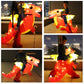 Bddedd Kids Inflatable Costume, Blow Up Red Dragon Dinosaur With Led Light For Halloween (Kids)