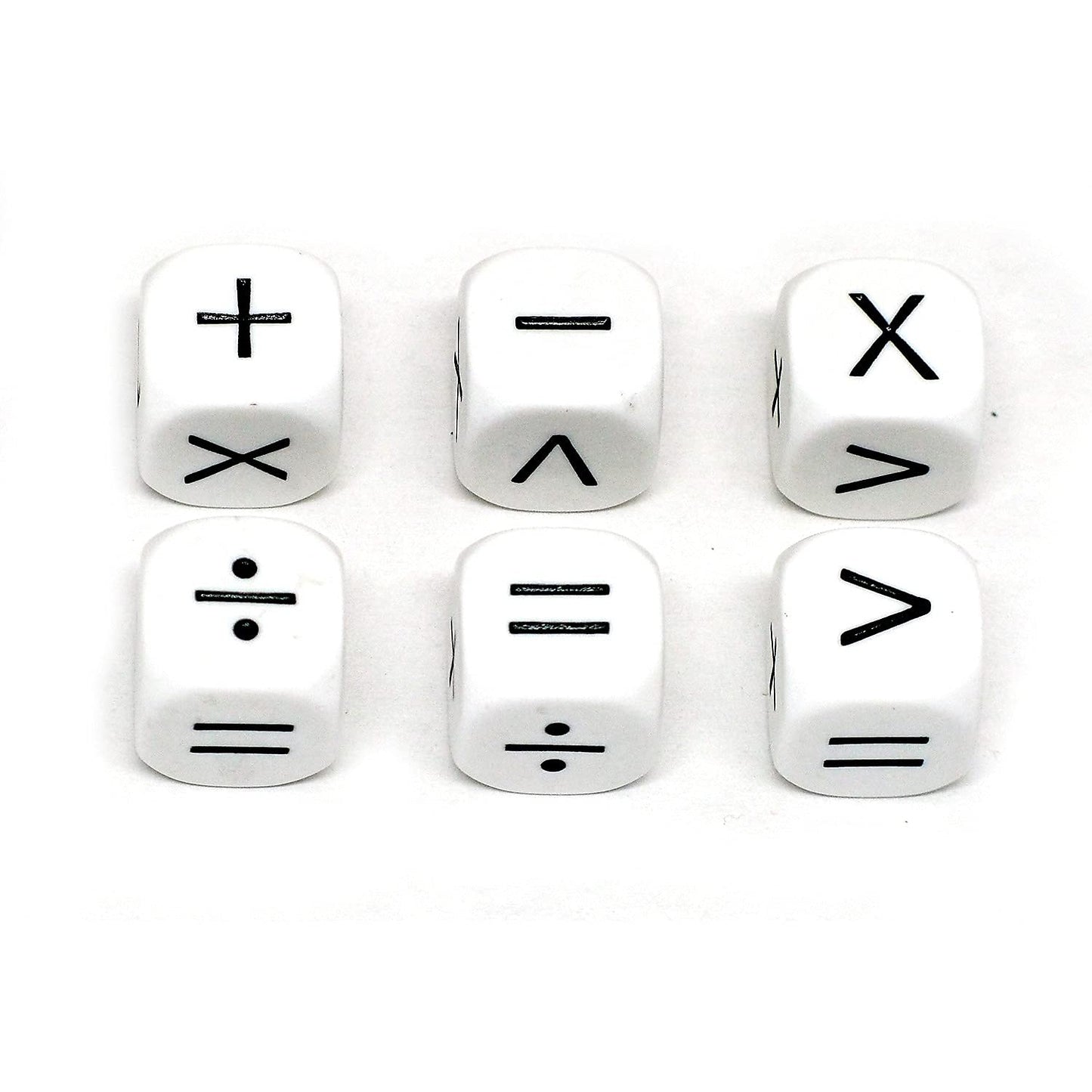 Koplow Games Operators Dice Learning Aid Classroom Accessories Multicolor, Standard (15Mm - 17Mm)