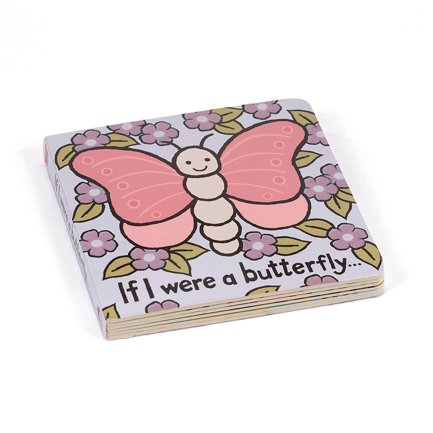 Jellycat If I Were A Butterfly: A Touch And Feel Board Book Children'S Book - Baby Gift