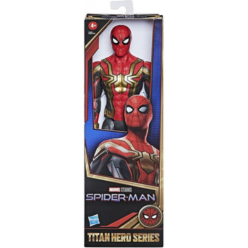 Marvel Spider-Man Titan Hero Series 30-Cm Iron Spider Integration Suit Action Figure Toy, Inspired By Spider-Man Movie, For Kids Ages 4 And Up