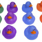 Cool Rubber Ducks (2') Standard Size. (12 Pack) Cute Duck Bath Tub Pool Toys. (Color Changing Rubber Ducks)